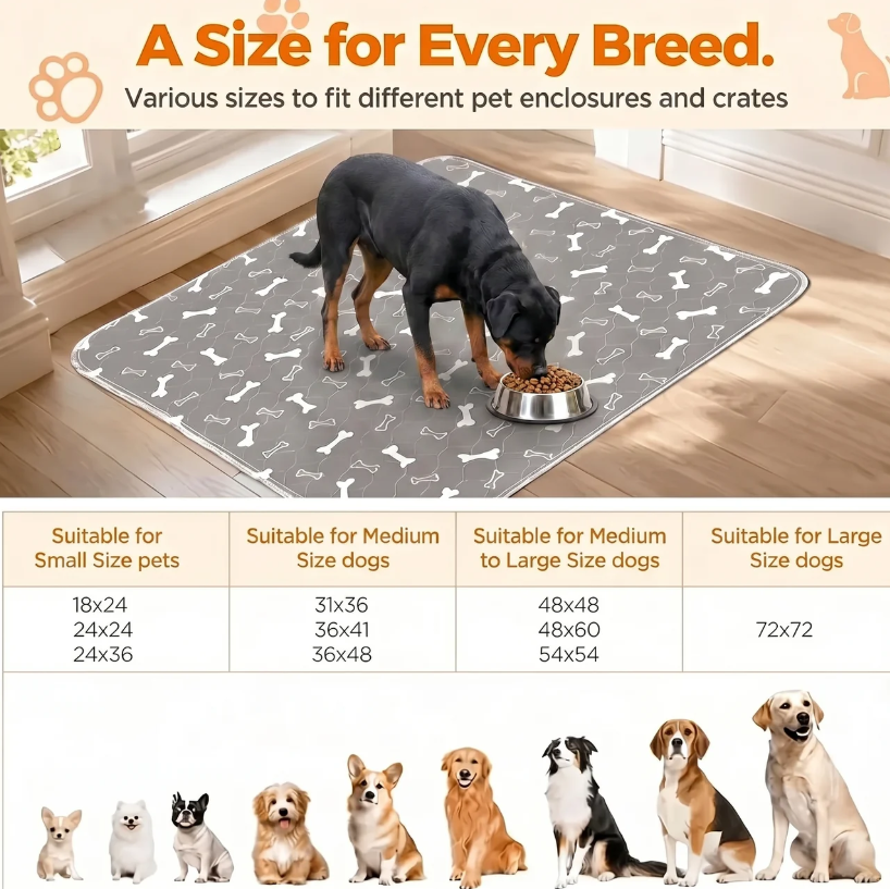 PawPad - Dog Washable Pee Pad 2 Pack