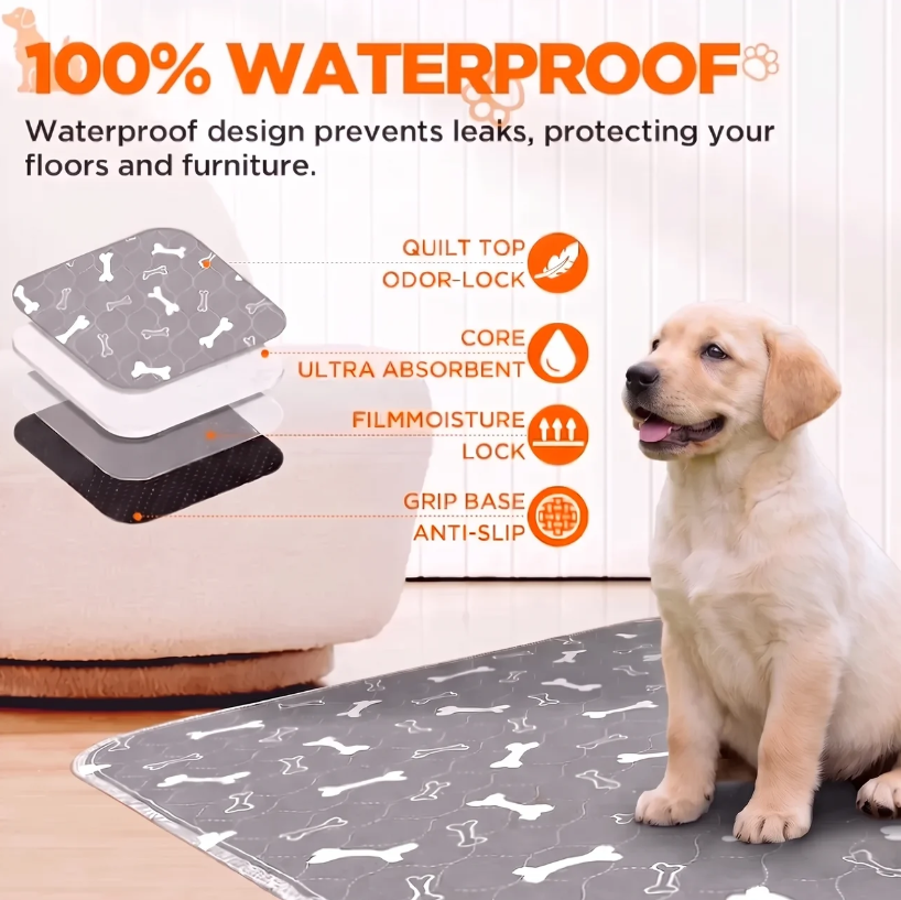 PawPad - Dog Washable Pee Pad 2 Pack